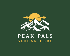 Mountain Peak Trekking logo design