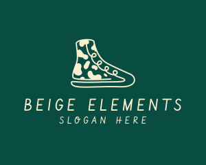 Beige Camouflage Boot  logo