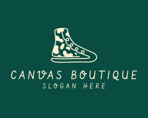Beige Camouflage Boot  logo