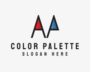 Color Pencil Letter AP logo