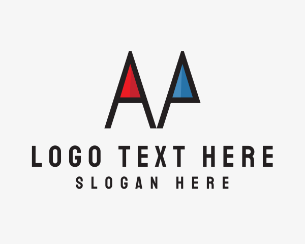 Letter Ap logo example 1