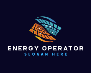 Energy Solar Panel logo design