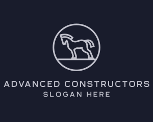 Wild Horse Equestrian logo design