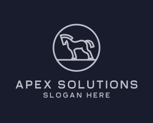 Wild Horse Equestrian logo design