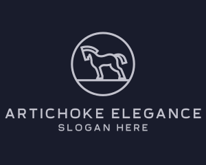 Wild Horse Equestrian logo design