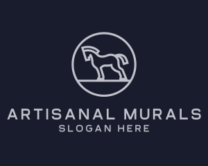 Wild Horse Equestrian logo design