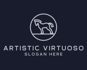 Wild Horse Equestrian logo design