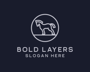 Wild Horse Equestrian logo design