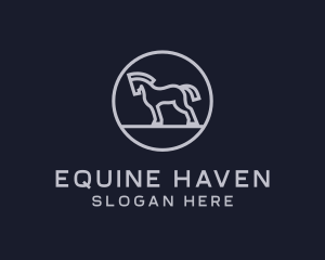 Wild Horse Equestrian logo design