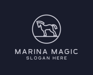 Wild Horse Equestrian logo design