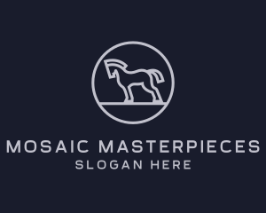 Wild Horse Equestrian logo design