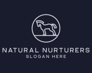 Wild Horse Equestrian logo design