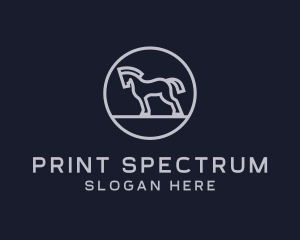 Wild Horse Equestrian logo design