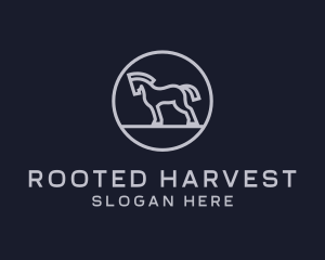 Wild Horse Equestrian logo design