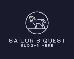 Wild Horse Equestrian logo design