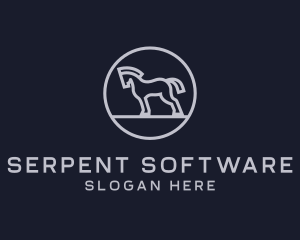 Wild Horse Equestrian logo design