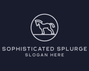 Wild Horse Equestrian logo design