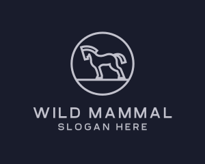 Wild Horse Equestrian logo design