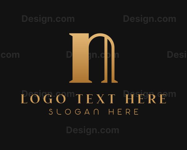 Art Deco Fashion Brand Logo