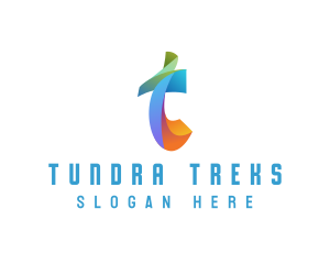 Generic Multicolor Firm Letter T logo design