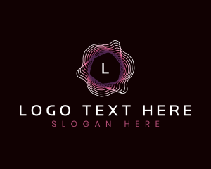 Sound Wave Abstract logo
