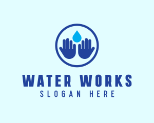 Hygiene Water Handwash logo design