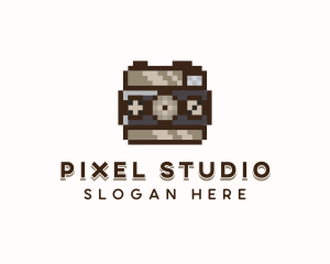 Camera Pixel Photography logo design