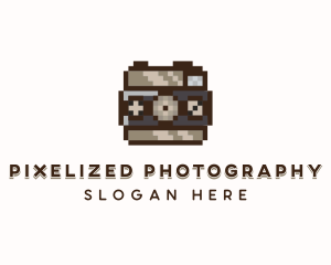 Camera Pixel Photography logo design