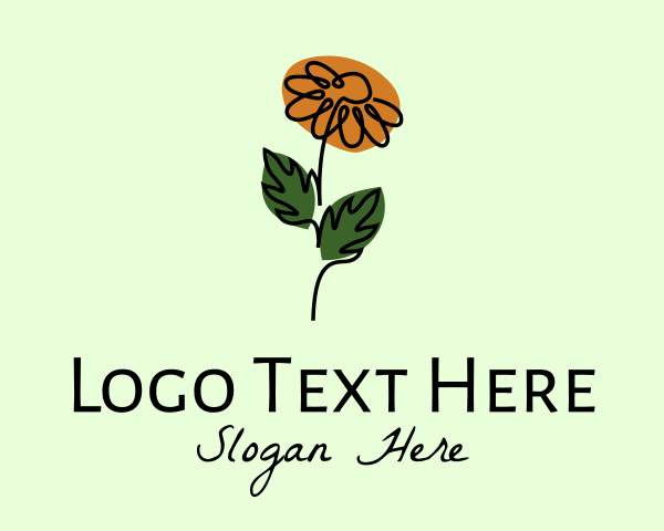 Flowering logo example 4