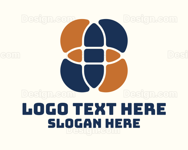 Floor Tile Design Logo
