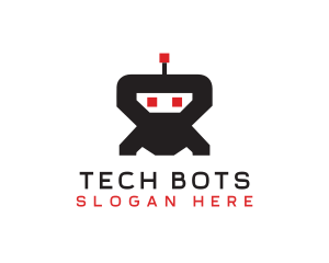 Ninja Robot Technology logo design