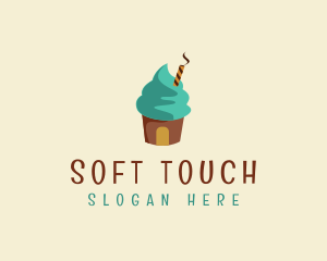 Ice Cream Sundae logo design