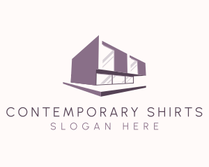 Contemporary Home Real Estate logo design