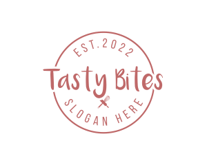 Homemade Pastry Wordmark  logo design