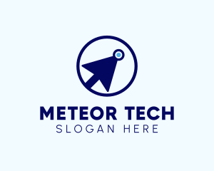 Digital Tech Arrow logo design