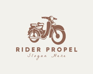 Old Rider Motorcycle logo