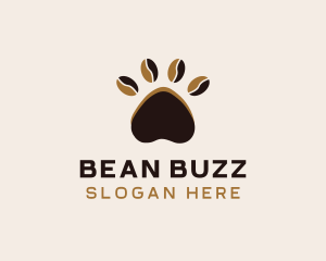 Coffee Bean Paw logo