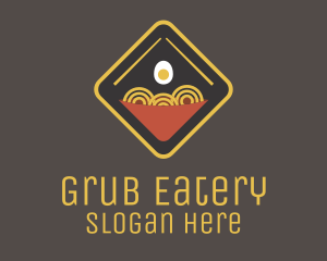 Egg Noodle Sign logo design