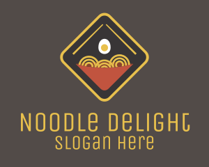 Egg Noodle Sign logo