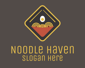 Egg Noodle Sign logo design