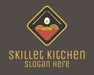 Egg Noodle Sign logo design