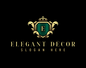 Regal Elegant Crown logo design