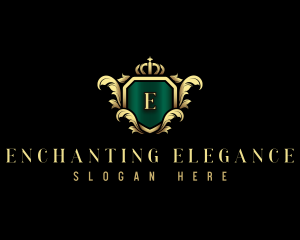 Regal Elegant Crown logo design