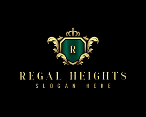 Regal Elegant Crown logo design