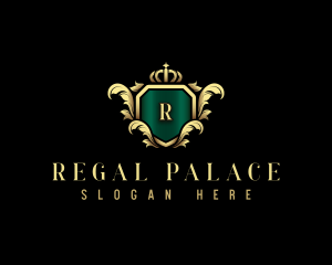 Regal Elegant Crown logo design