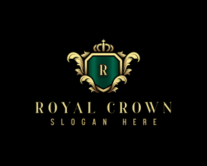 Regal Elegant Crown logo design