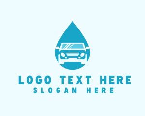 Car Water Droplet logo