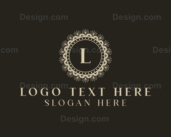 Luxury Floral Boutique Logo