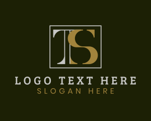 Executive - Modern Elegant Company Letter TS logo design