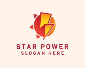 Solar Electric Power logo design